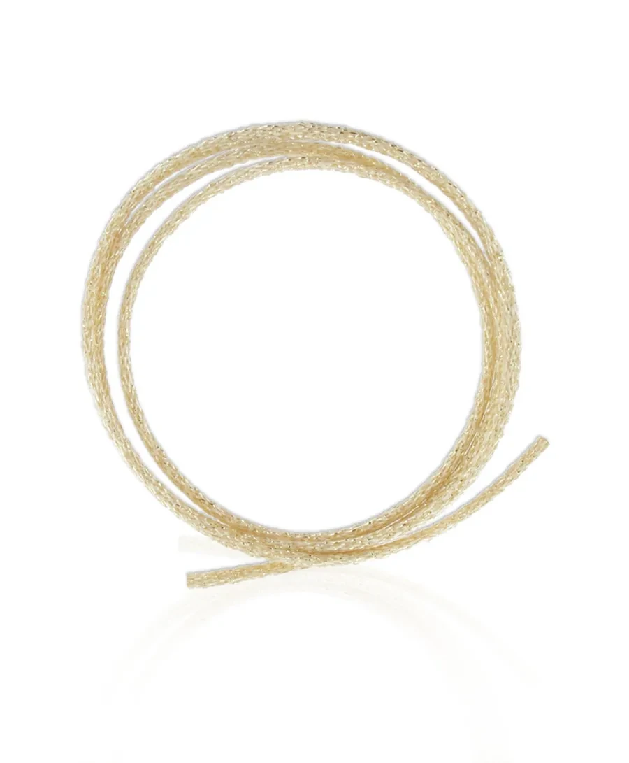 Cordon irisé 110cm, cordon, bola de grossesse, or